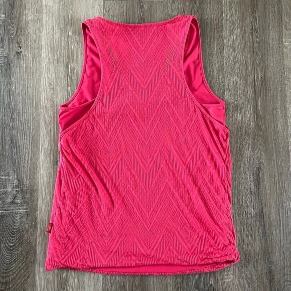 Prana Mika Double Layer Racer Tank Pink - Size: Large - Picture 6 of 6
